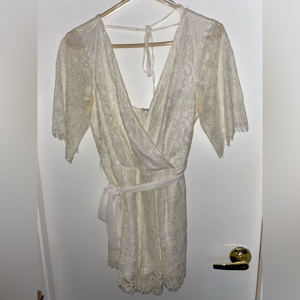 White romper
